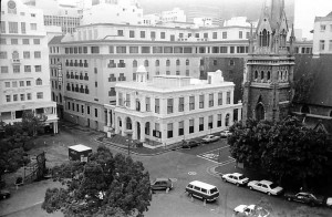 Square, while the Metropolitan Methodist Church (right) offers comfort to the lost and lonely, as it has done since 1879.